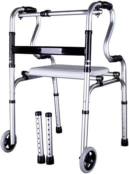 シャワーチェアとして使用可能　バケツ付き多機能歩行補助器　新品未使用 Amazon | RAKU 折り畳み歩行器 固定式歩行器 交互 固定2way式